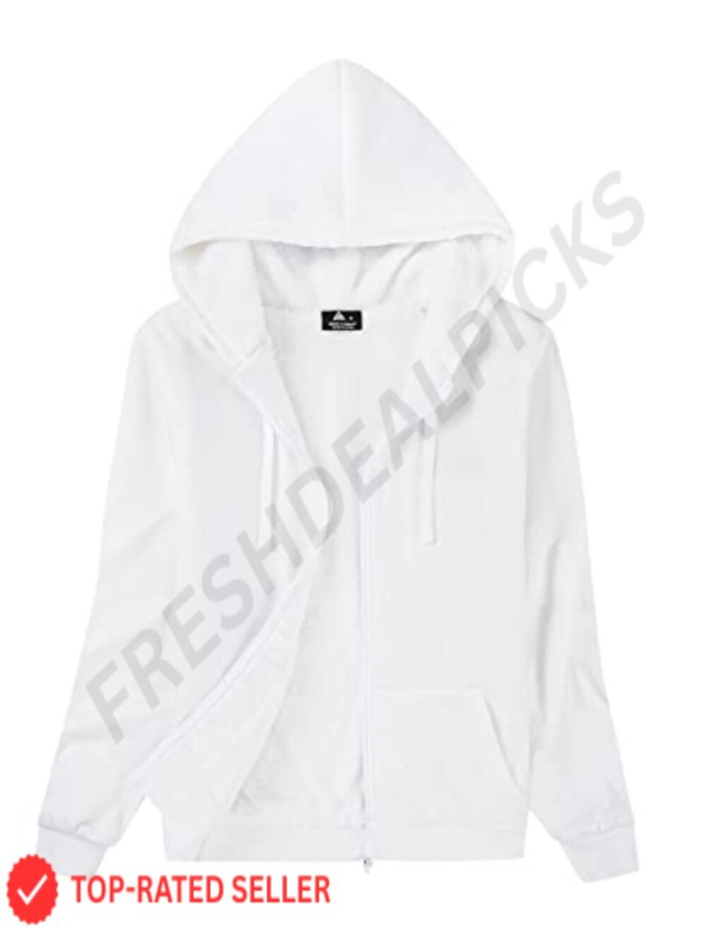 Women Fleece Zip Up Hoodie Sherpa Lined Winter Sweatshirt Jacket